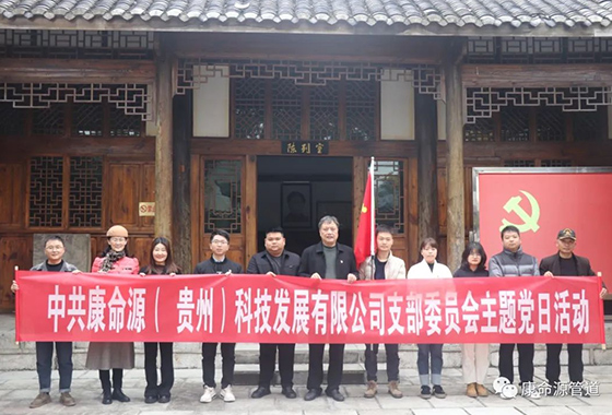 康命源（贵州）科技发展有限公司开展主题党日活动