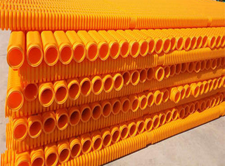 纳米改性聚丙烯(HPPM)方形电力双壁波纹管